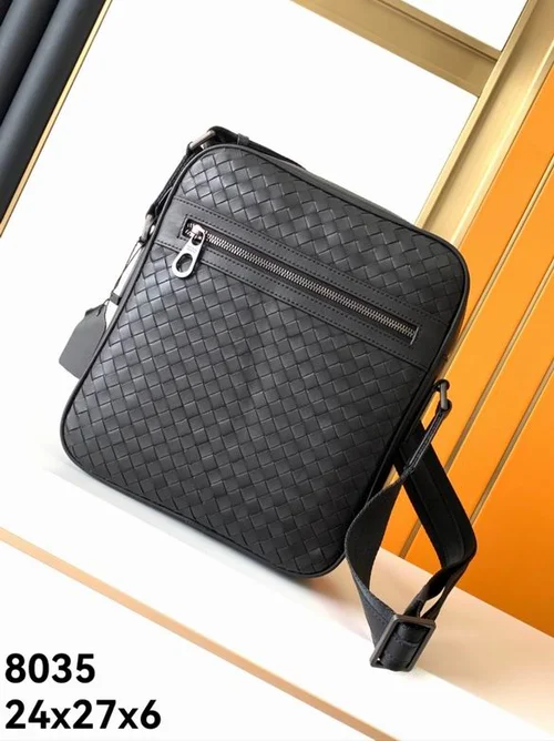 11 Bottega Veneta Men's Briefcase Luxury Leather Business Bag