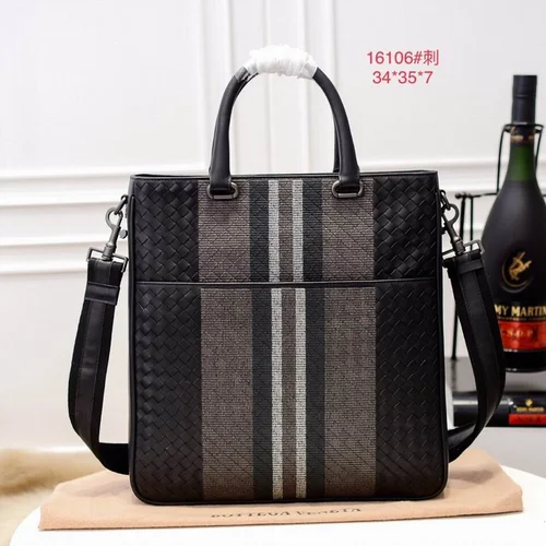 11 Bottega Veneta Men's Briefcase Luxury Leather Business Bag