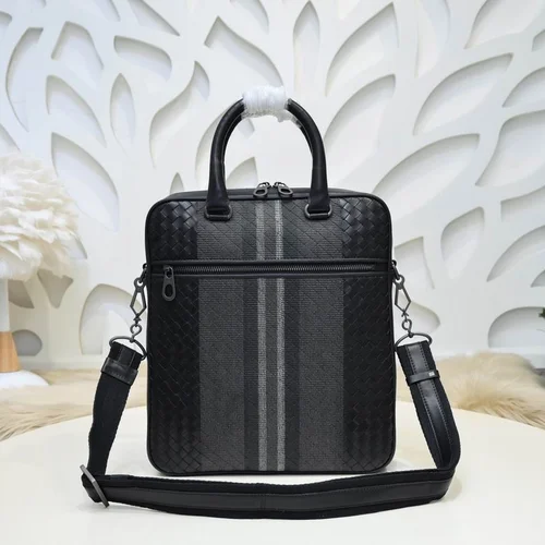 11 Bottega Veneta Men's Briefcase Luxury Leather Business Bag