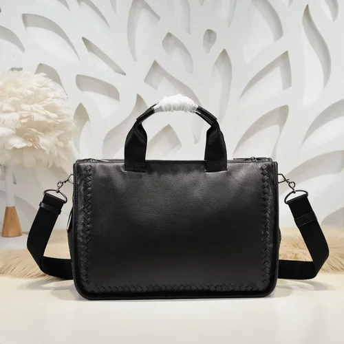 11 Bottega Veneta Men's Briefcase Luxury Leather Business Bag