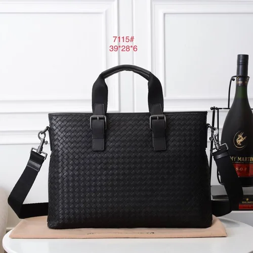 11 Bottega Veneta Men's Briefcase Luxury Leather Business Bag