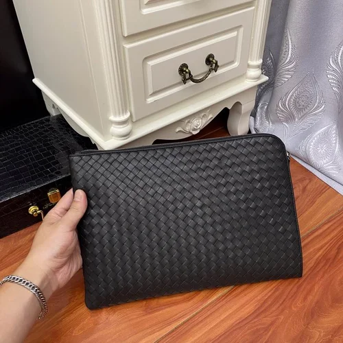 11 Bottega Veneta Men's Briefcase Luxury Leather Business Bag