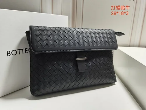 11 Bottega Veneta Men's Briefcase Luxury Leather Business Bag