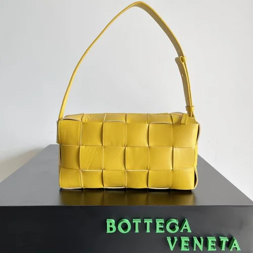Bottega Veneta Brick Cassette Crossbody Original Authentic Luxury