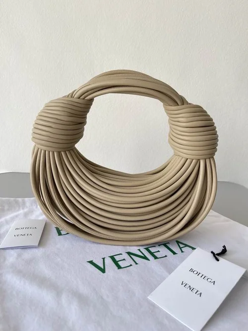 Bottega Veneta Double Knot Top Handle Bag Original Authentic Luxury