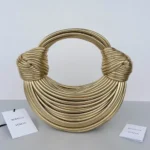 Bottega Veneta Double Knot Top Handle Bag Original Authentic Luxury