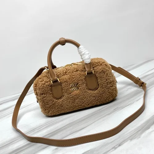 Miu Miu Original Bowling Bag Authentic Matelasse Luxury