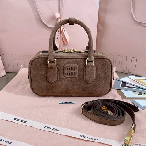 Miu Miu Original Bowling Bag Authentic Matelasse Luxury