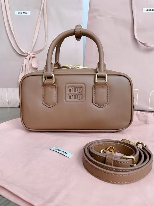 Miu Miu Original Bowling Bag Authentic Matelasse Luxury
