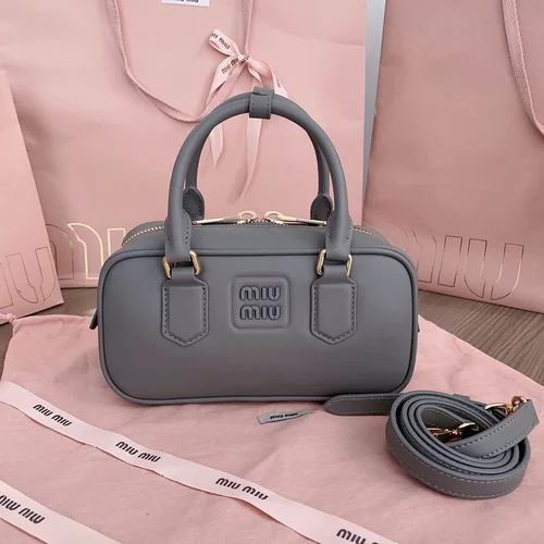 Miu Miu Original Bowling Bag Authentic Matelasse Luxury