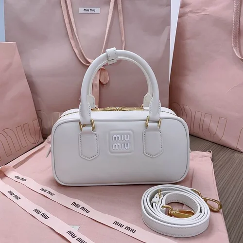 Miu Miu Original Bowling Bag Authentic Matelasse Luxury