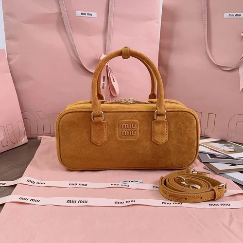 Miu Miu Original Bowling Bag Authentic Matelasse Luxury