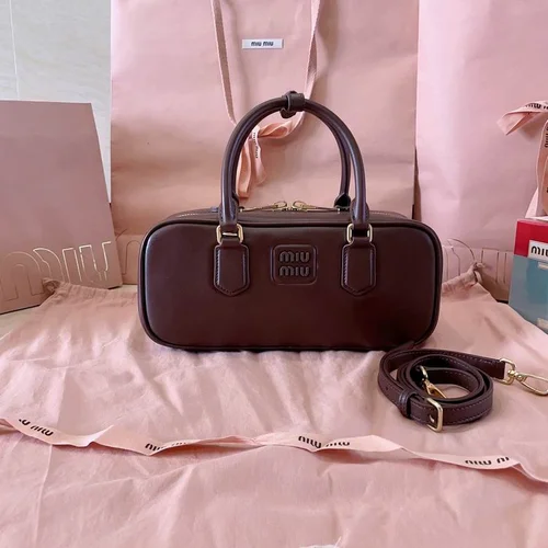 Miu Miu Original Bowling Bag Authentic Matelasse Luxury