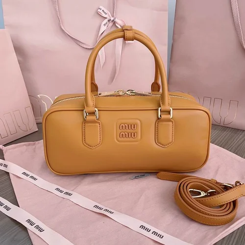 Miu Miu Original Bowling Bag Authentic Matelasse Luxury