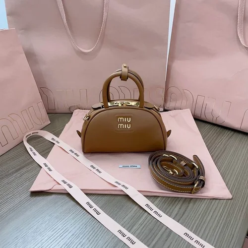 Miu Miu Original Bowling Bag Authentic Matelasse Luxury