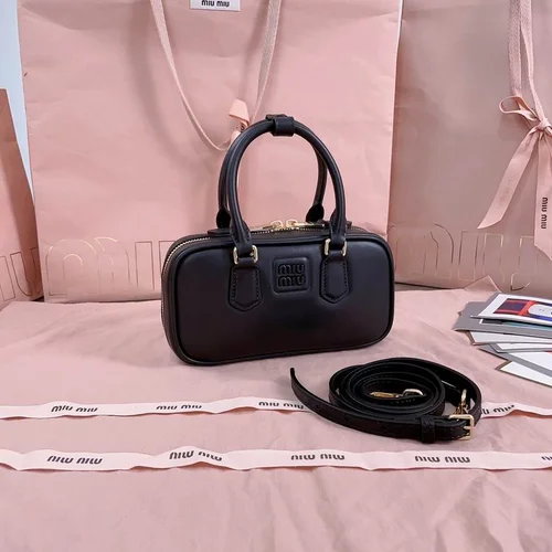 Miu Miu Original Bowling Bag Authentic Matelasse Luxury