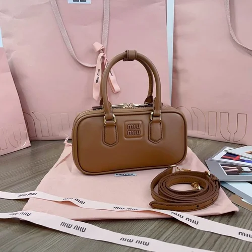 Miu Miu Original Bowling Bag Authentic Matelasse Luxury