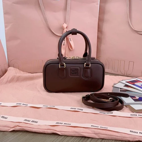 Miu Miu Original Bowling Bag Authentic Matelasse Luxury