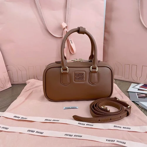 Miu Miu Original Bowling Bag Authentic Matelasse Luxury