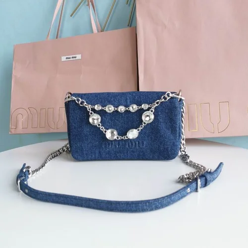 Miu Miu Original Shoulder Bags Authentic Matelasse Luxury