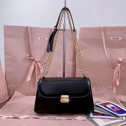 Miu Miu Original Shoulder Bags Authentic Matelasse Luxury