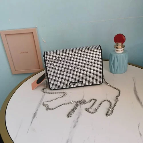 Miu Miu Original Shoulder Bags Authentic Matelasse Luxury