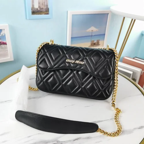 Miu Miu Original Shoulder Bags Authentic Matelasse Luxury