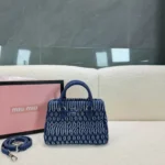 11 Miu Miu Handbag Medium Women Luxury Matelasse Leather