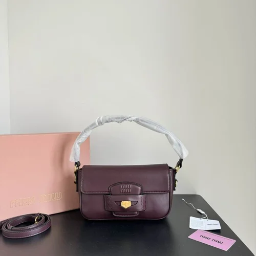 11 Miu Miu Handbag Medium Women Luxury Matelasse Leather