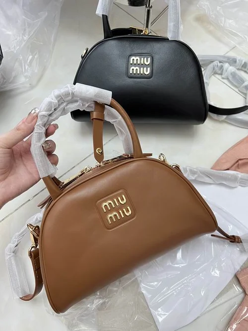 11 Miu Miu Handbag Medium Women Luxury Matelasse Leather