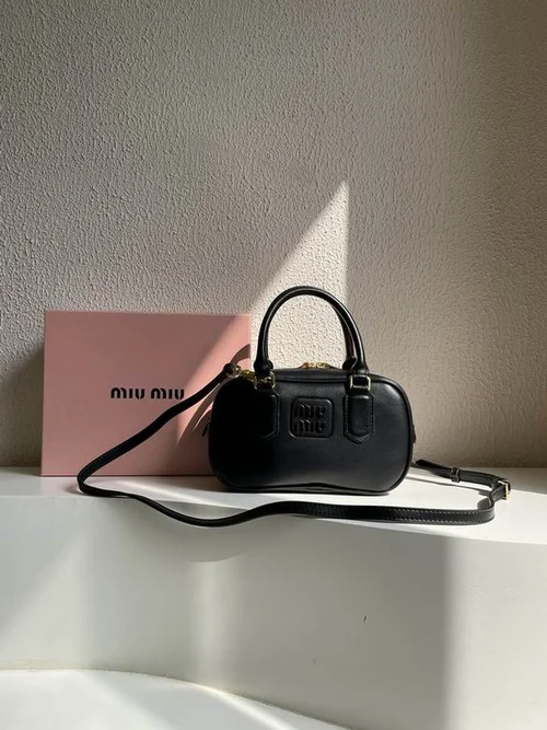 11 Miu Miu Handbag Medium Women Luxury Matelasse Leather