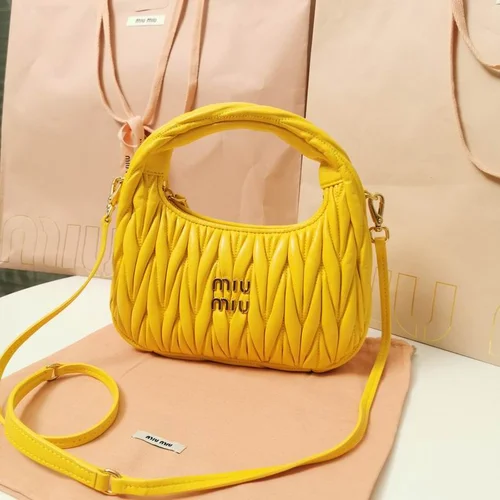 Miu Miu Original Handbags Authentic Matelasse Collection