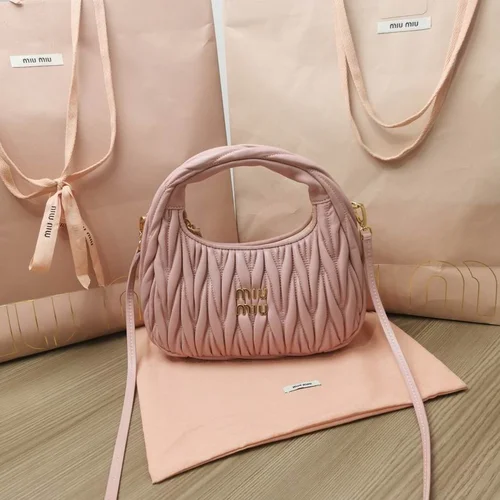 Miu Miu Original Handbags Authentic Matelasse Collection