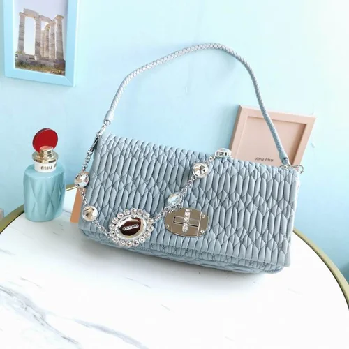 Miu Miu Original Handbags Authentic Matelasse Collection