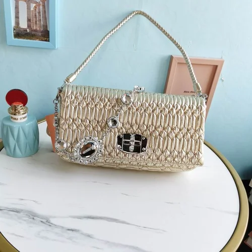 Miu Miu Original Handbags Authentic Matelasse Collection