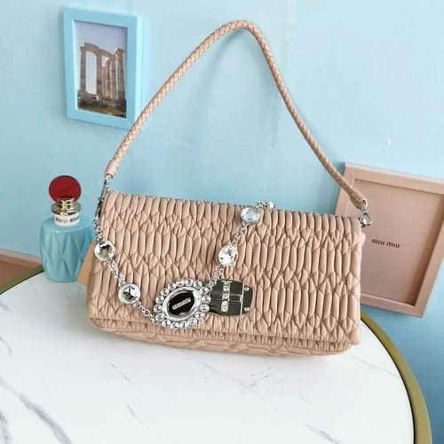 Miu Miu Original Handbags Authentic Matelasse Collection