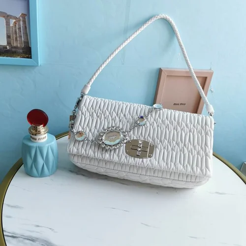 Miu Miu Original Handbags Authentic Matelasse Collection