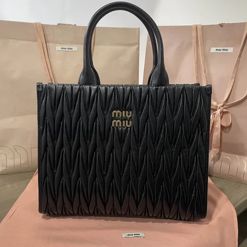 Miu Miu Original Handbags Authentic Matelasse Collection