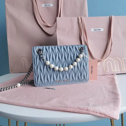 Miu Miu Original Handbags Authentic Matelasse Collection