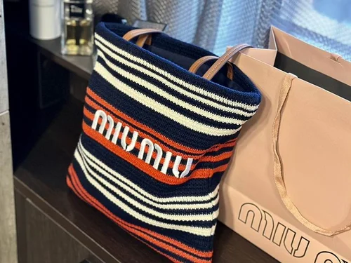 11 Miu Miu Large Tote Bag Women Luxury Matelasse Designer