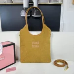 11 Miu Miu Large Tote Bag Women Luxury Matelasse Designer