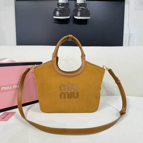 11 Miu Miu Large Tote Bag Women Luxury Matelasse Designer