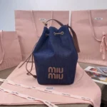 Miu Miu Original Bucket Bag Authentic Matelasse Leather