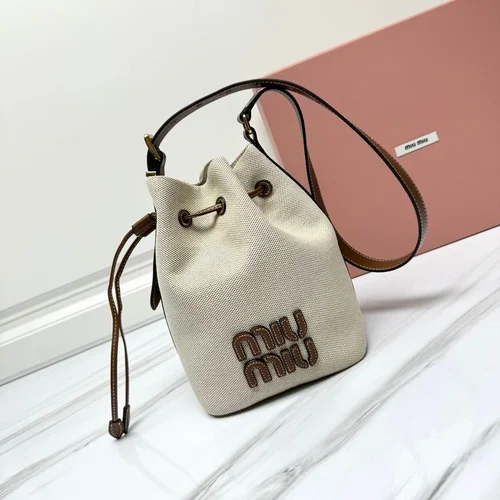 Miu Miu Original Bucket Bag Authentic Matelasse Leather