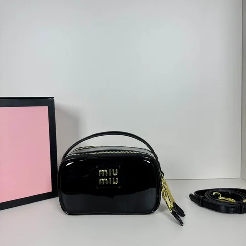 11 Miu Miu Camera Bag Small Women Luxury Matelasse Leather