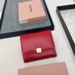 Miu Miu Original Women's Wallet Authentic Matelasse Leather