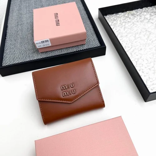 Miu Miu Original Women's Wallet Authentic Matelasse Leather