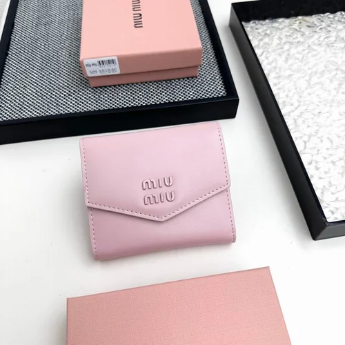 Miu Miu Original Women's Wallet Authentic Matelasse Leather