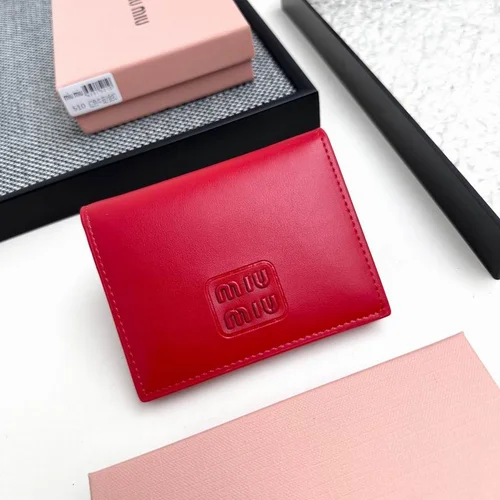 Miu Miu Original Women's Wallet Authentic Matelasse Leather