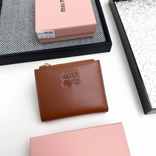 Miu Miu Original Women's Wallet Authentic Matelasse Leather